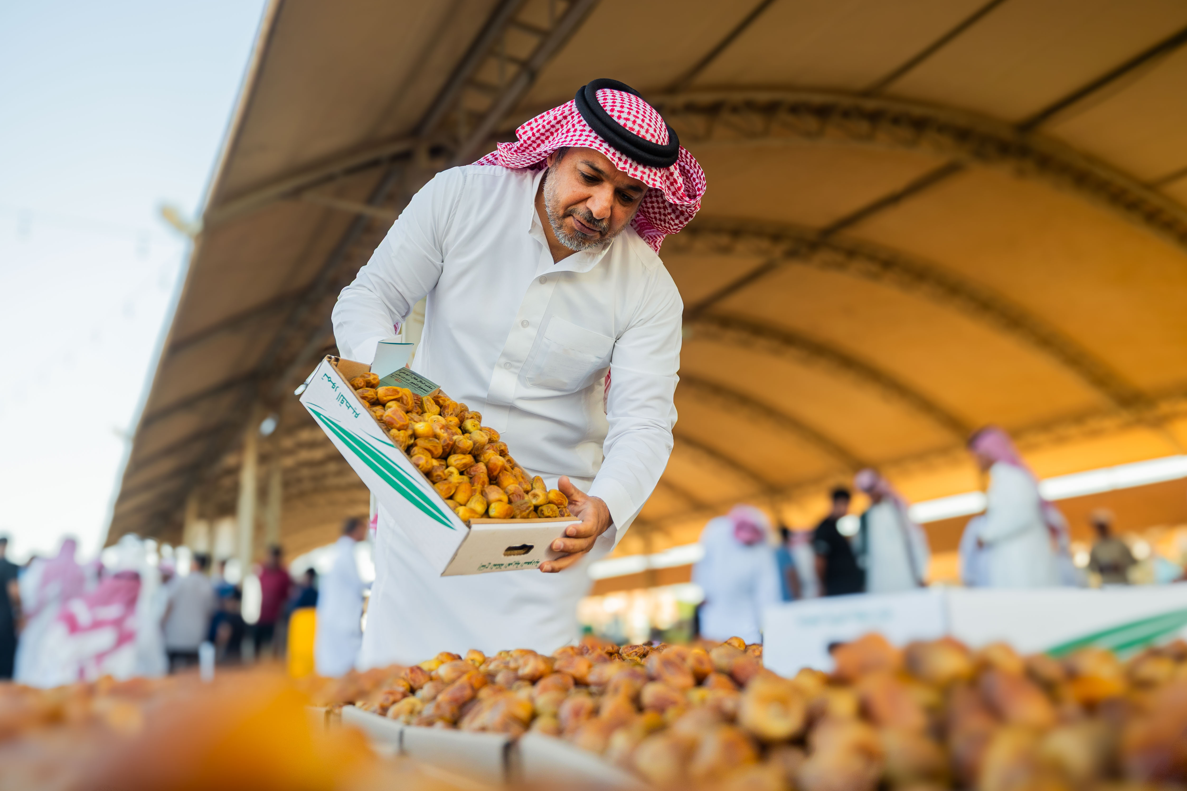 سوق التمور الموسمي في الرس