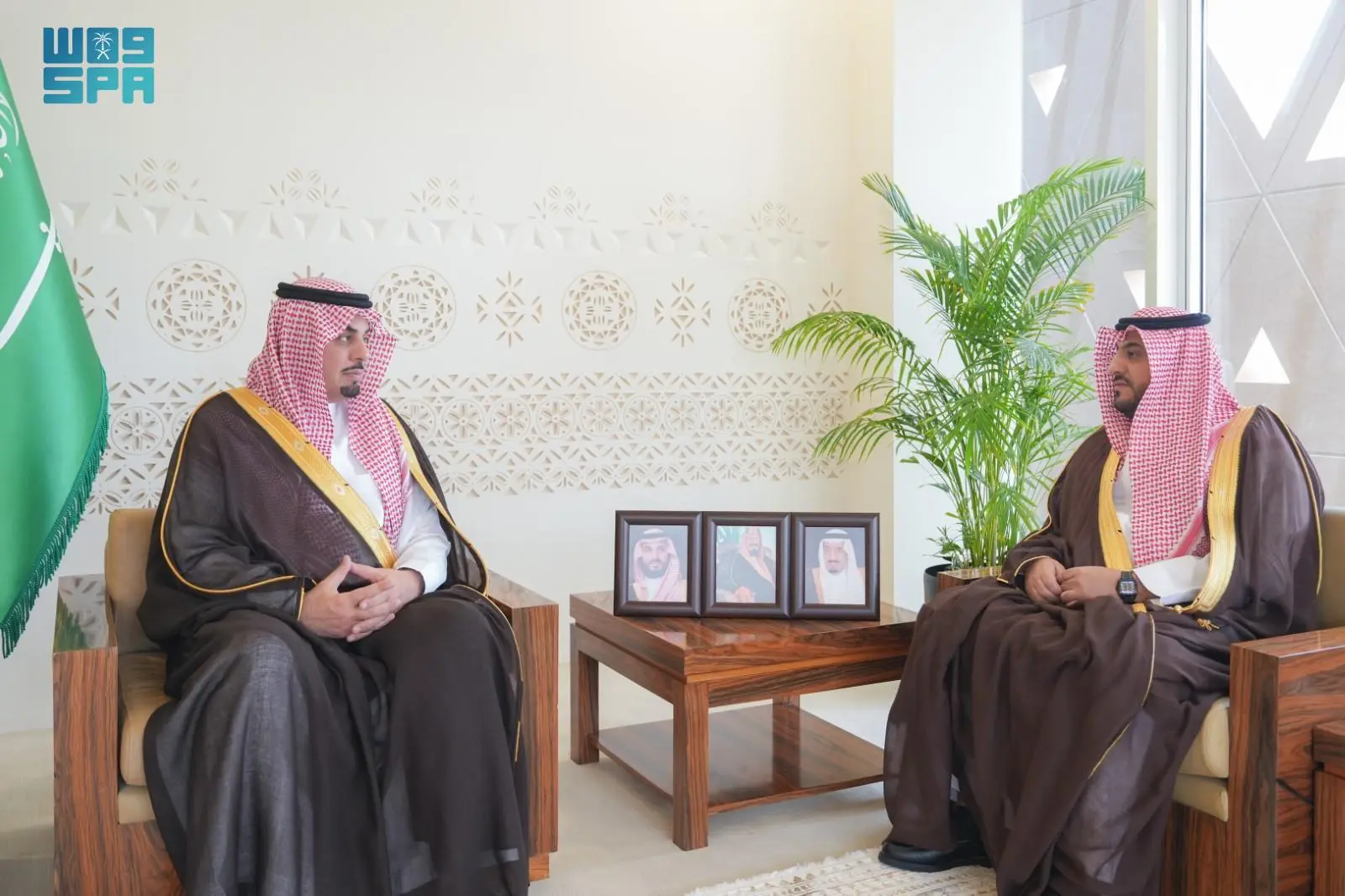 محافظ الدرعية يستقبل الرئيس التنفيذي للمركز الوطني للنخيل والتمور
