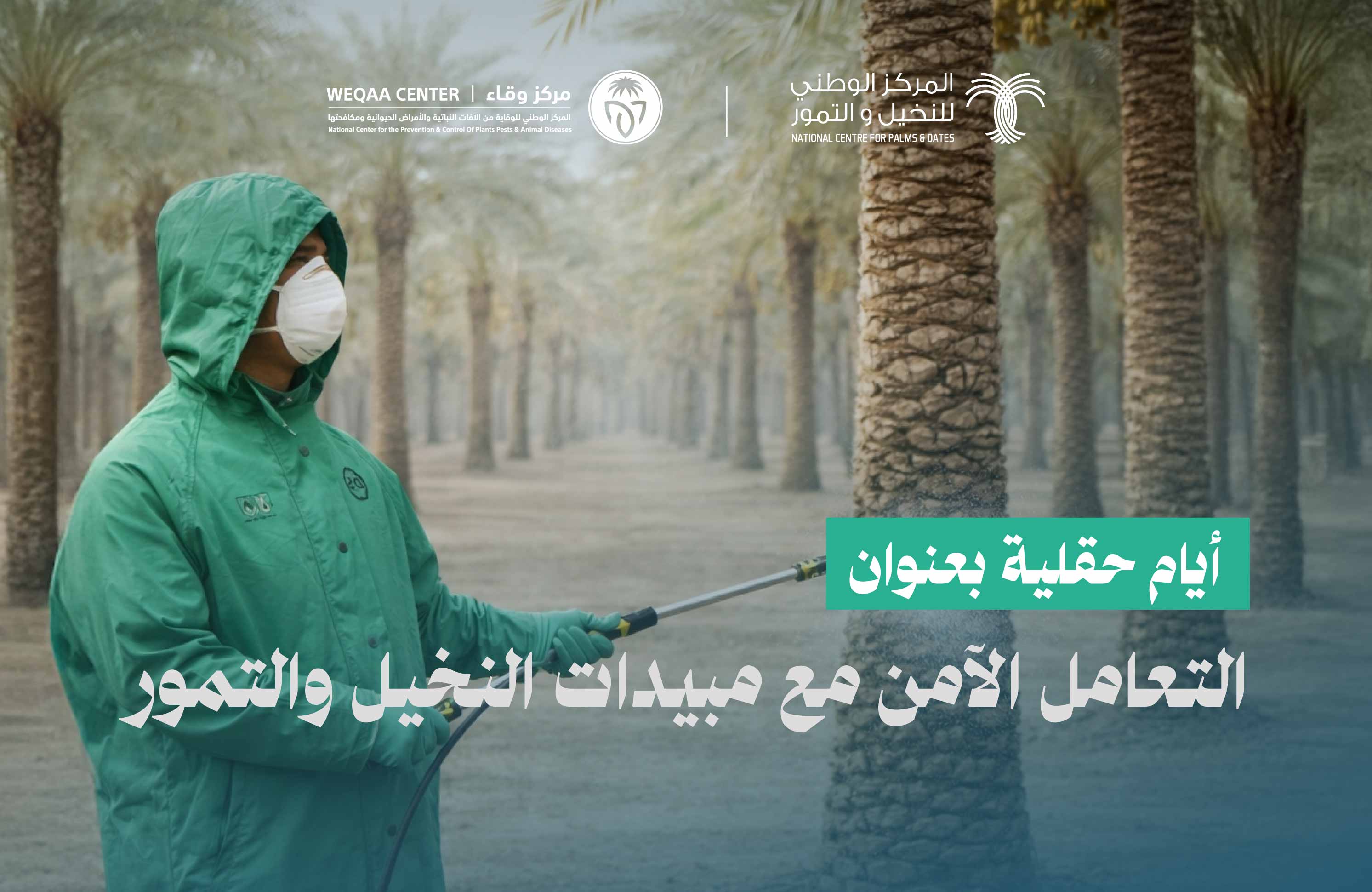 التعامل الآمن مع مبيدات النخيل والتمور 